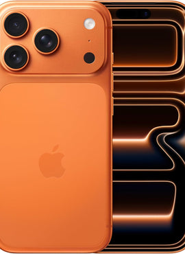 Apple iPhone 17 Pro 512 GB: 6.3-inch Display with ProMotion up to 120Hz, A19 Pro Chip, Breakthrough Battery Life, Pro Fusion Camera System with Center Stage Front Camera; Cosmic Orange