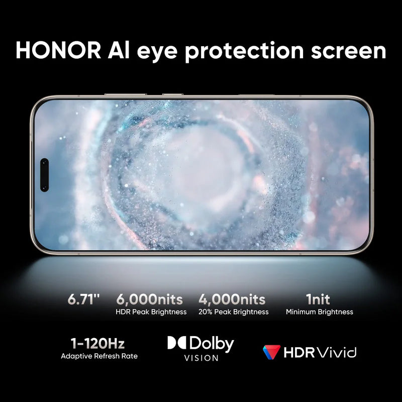 Global Version HONOR Magic8 Pro 5G AI Magic 8 Pro Smartphone Snapdragon 8 Elite Gen 5 6.71'' OLED Screen 7100mAh Battery 100W
