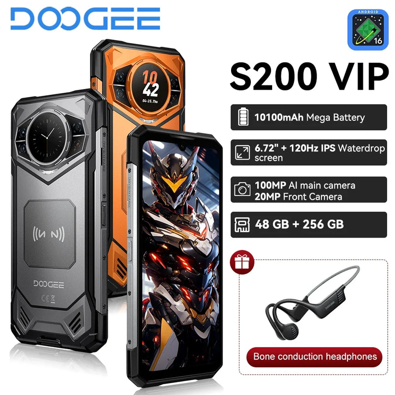 DOOGEE S200 VIP Edition Rugged Phone 6.72