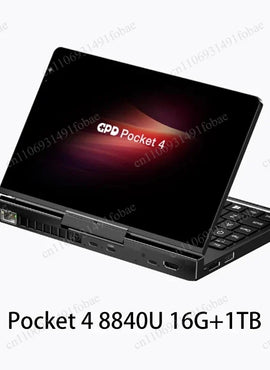 GPD Pocket4 Touch Screen High-Performance Gaming Mini Pc AMD 8840U 16G 1TB 8.8inch 2560×1600 144hz Portable Laptop Tablet 2-In-1